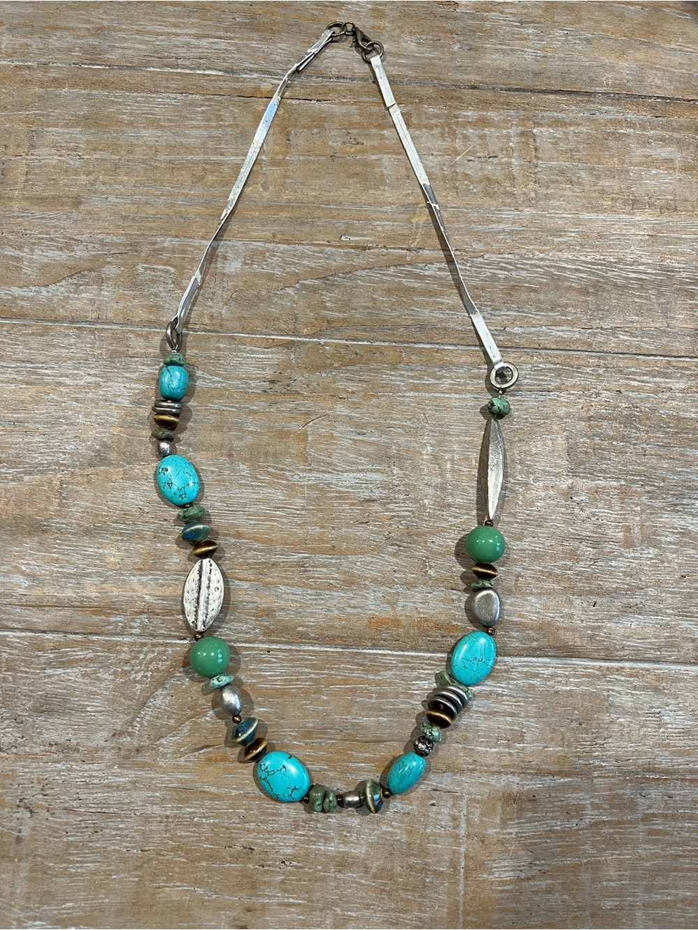 Turquoise Bohemian necklace